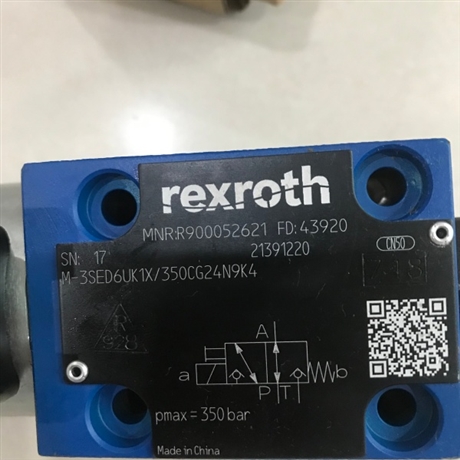 简要分析REXROTH力士乐电磁阀4WE6D6X/EW230N9K4