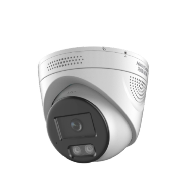 DS-2CD3386SWDV3-LT 海康800万AI夜视增强白光全彩警戒半球摄像机