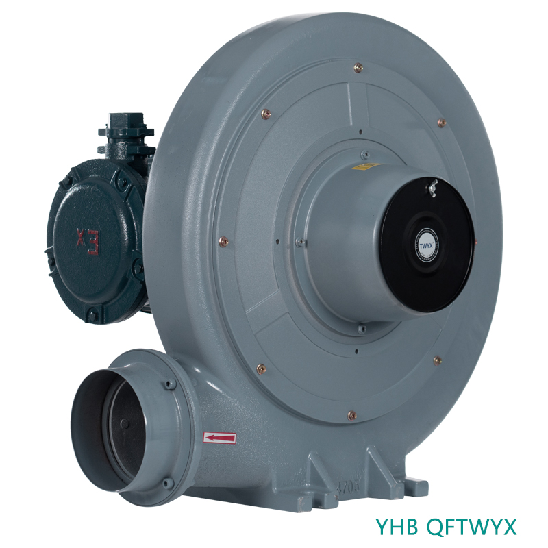 FX-7.5低浓度燃气输送防爆风机5.5KW吹吸两用防爆中压鼓风机