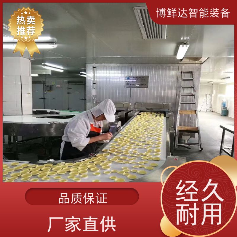 博鲜达BROXENDA 比泽尔高温HSK6451-50 板带速冻机 水冲霜SD型吊顶双出风冷风机