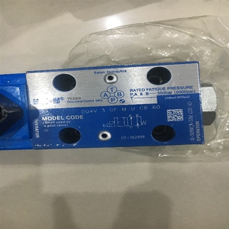威格士VICKERS电磁阀DG4V 3 OB M U H7 60 EN210选型参数  