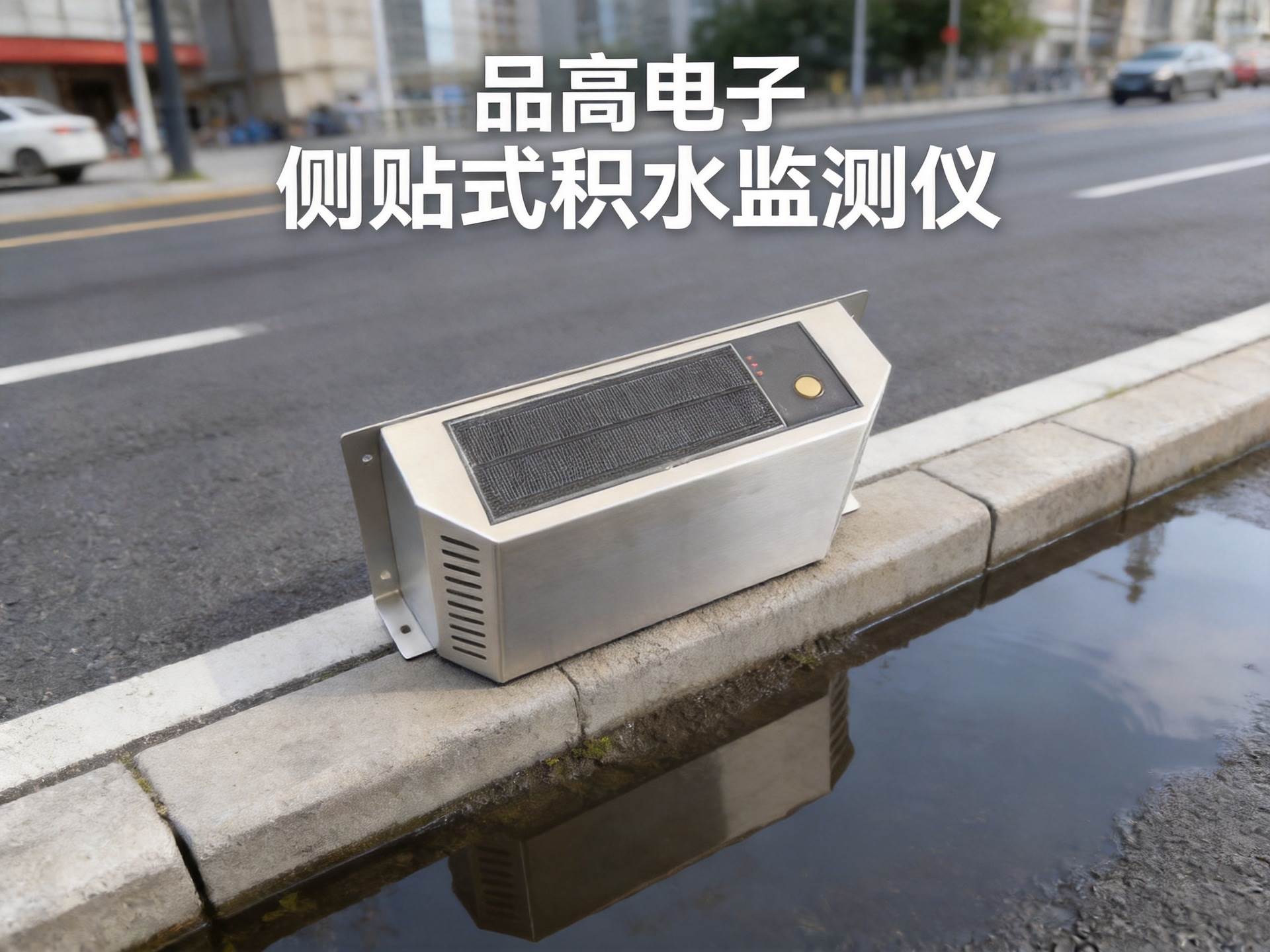 侧贴式道路积水免破路