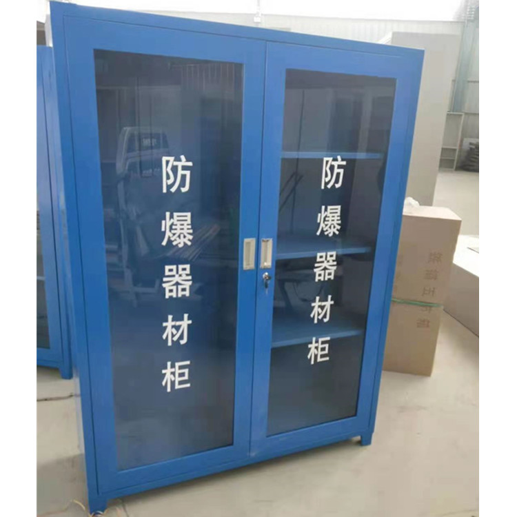 应急消防柜钢制加厚铁皮玻璃门消防柜仓库物资柜厂家