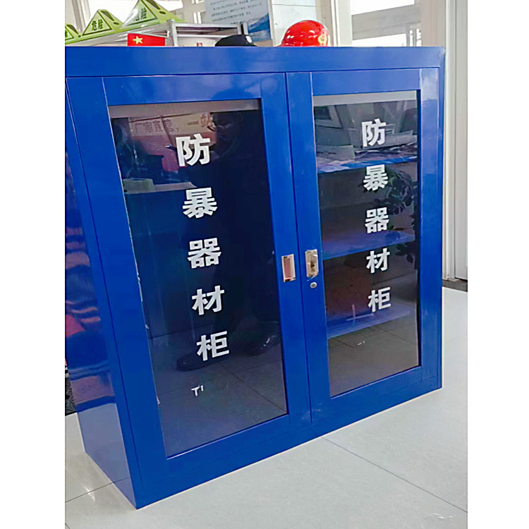 微型消防器材柜玻璃门灭火器材柜工地组合工具存储柜厂家