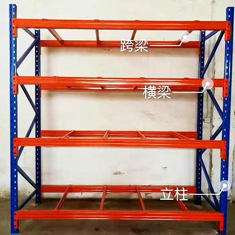 层板式置物货架加粗立柱库房仓储置物架层板式多层货架