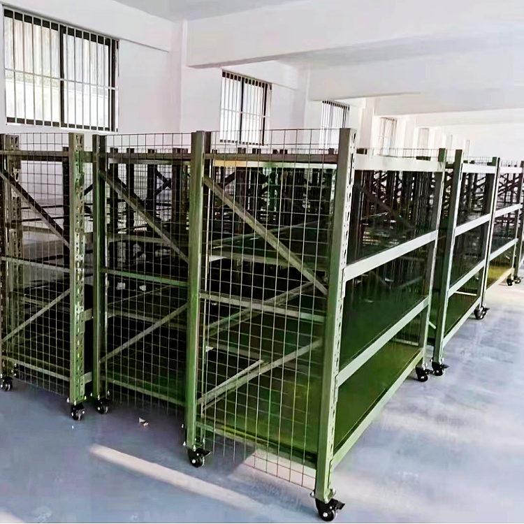 中型置物仓储货架防腐防刮库房物品置物架钢制储存货架