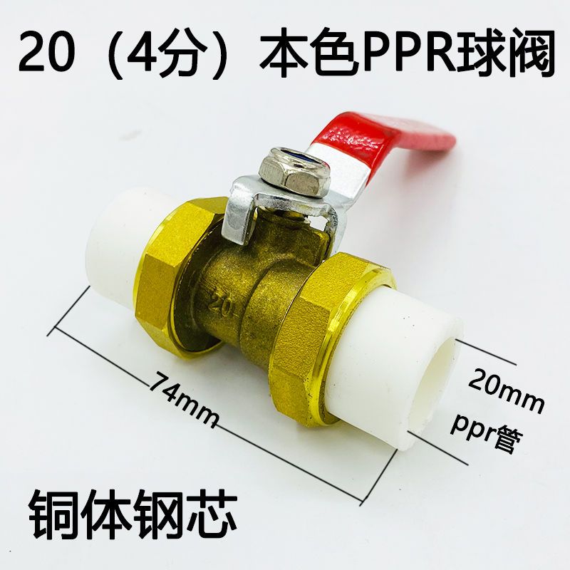 百战PPR双活接球阀 规格：110mm
