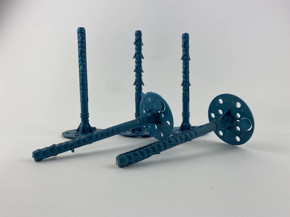 中达一体式塑料保温钉 规格：φ8*122mm