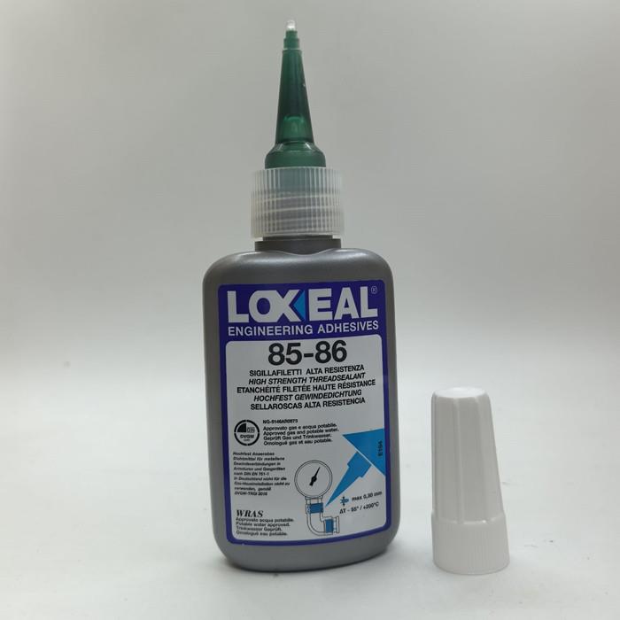 loxeal85-86胶水 耐高温金属管道螺纹密封剂 50ML