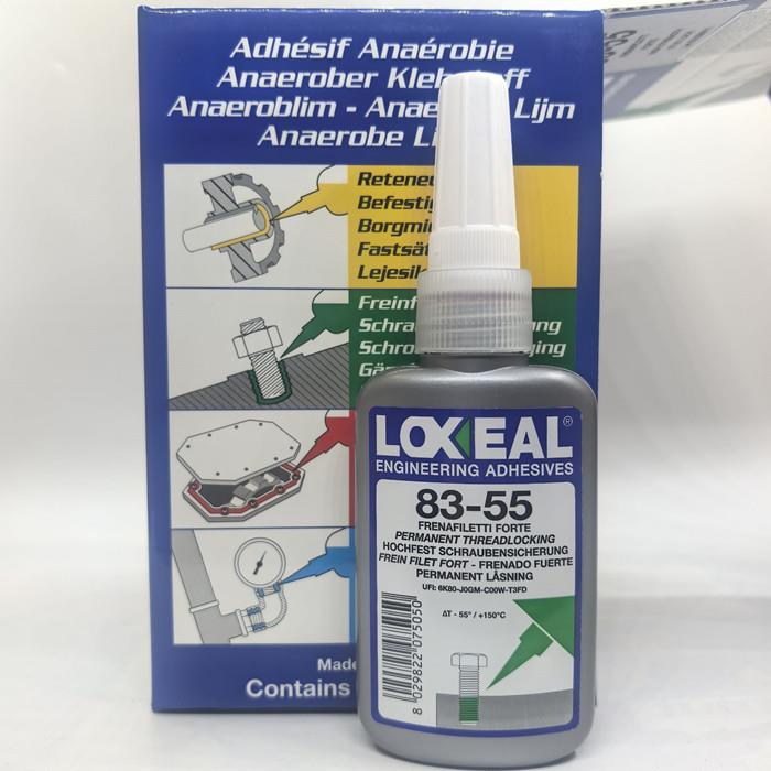 LOXEAL83-54胶水.郑州乐赛尔工业胶粘剂代理商，红色/绿色/蓝色螺纹锁固剂