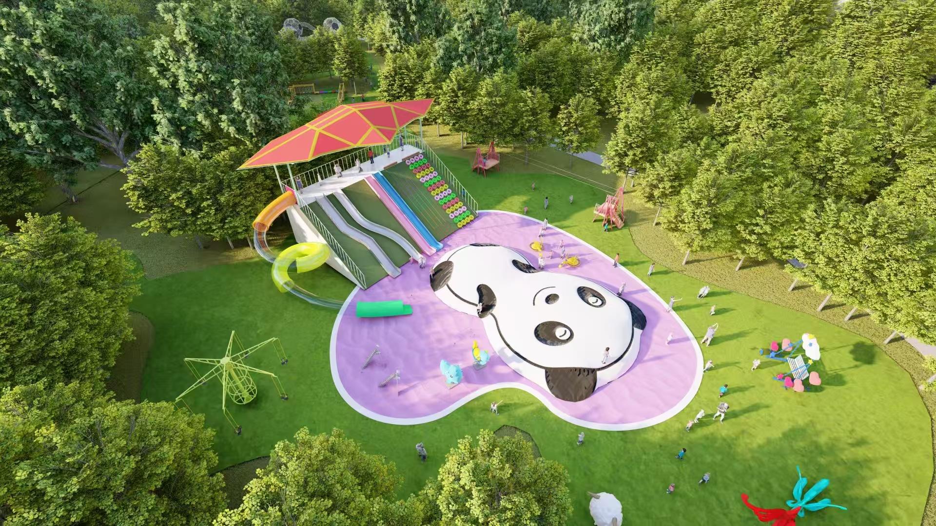 无动力游乐设施展示