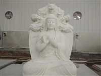 甘肃曲阳雕刻笑佛石雕价格