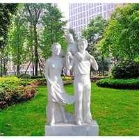 黑龙江花岗岩现代人物石雕雕塑加工