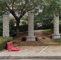 江西各种样式汉白玉孔子石雕像设计图片