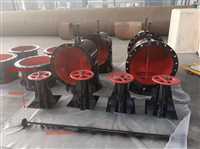 许昌市直角式闸阀外形及安装尺寸