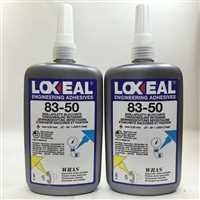 天津乐赛尔工业粘合剂经销商，LOXEAL83-50螺纹胶.250ML绿色螺纹锁固剂