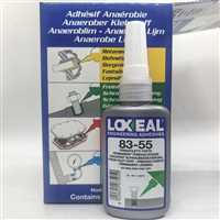 江西乐赛尔工业胶粘剂经销商，LOXEAL83-55厌氧胶.红色适用有油表面