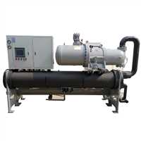 螺杆低温盐水机组冷凝器图解