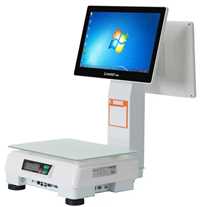 商洛市镇安县餐饮收银管理软件手机扫码点餐系统超市便利店收银系统称重打印一体收款机