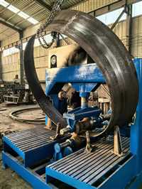 天津离心风机前盘成型旋压机操作简单一机多用源头厂家