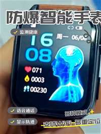 支持快速拨号通话防爆定位型手表