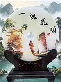 大兴区办公室靠山石雕件选择玉石雕刻工艺品