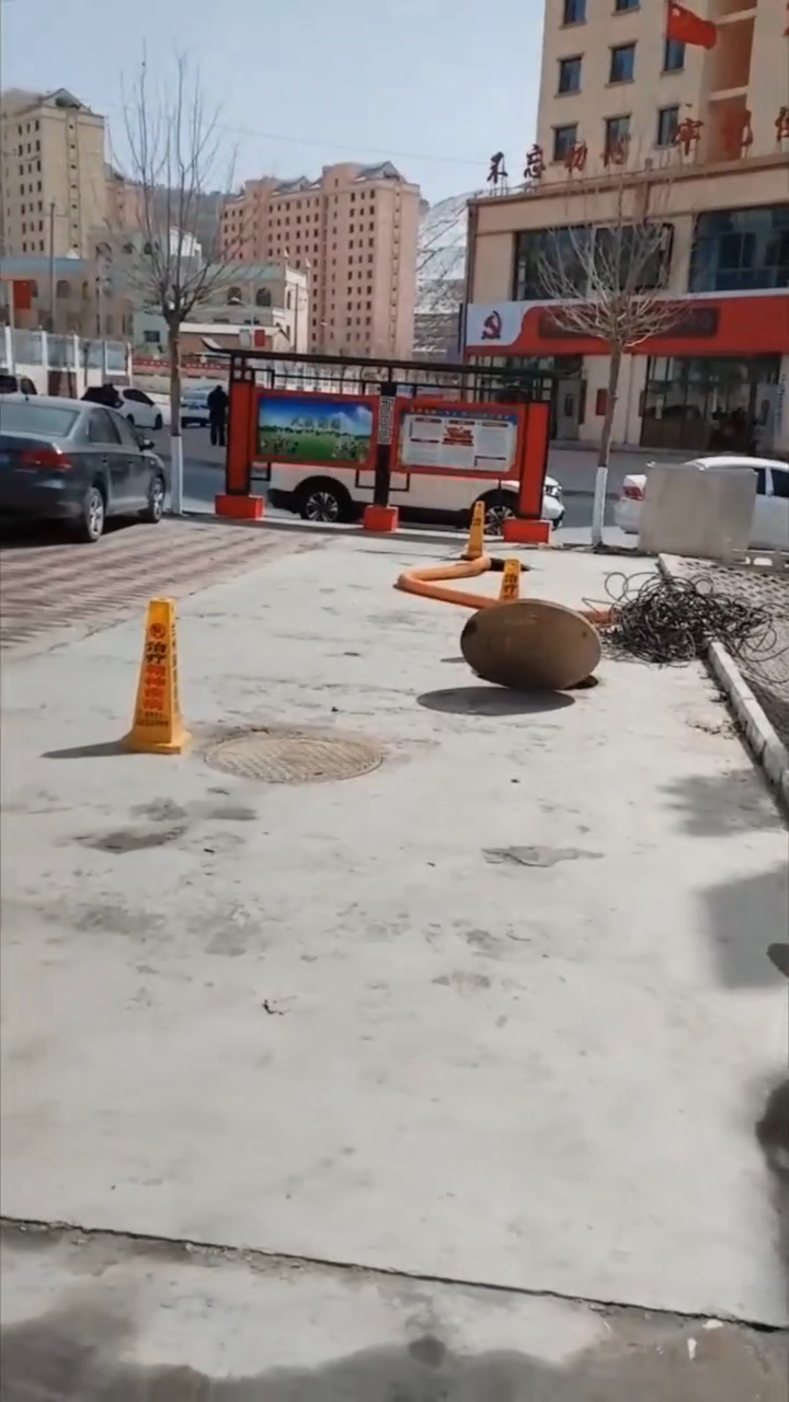 東鄉縣抽化糞池高壓車清洗疏通下水道污水井 視頻