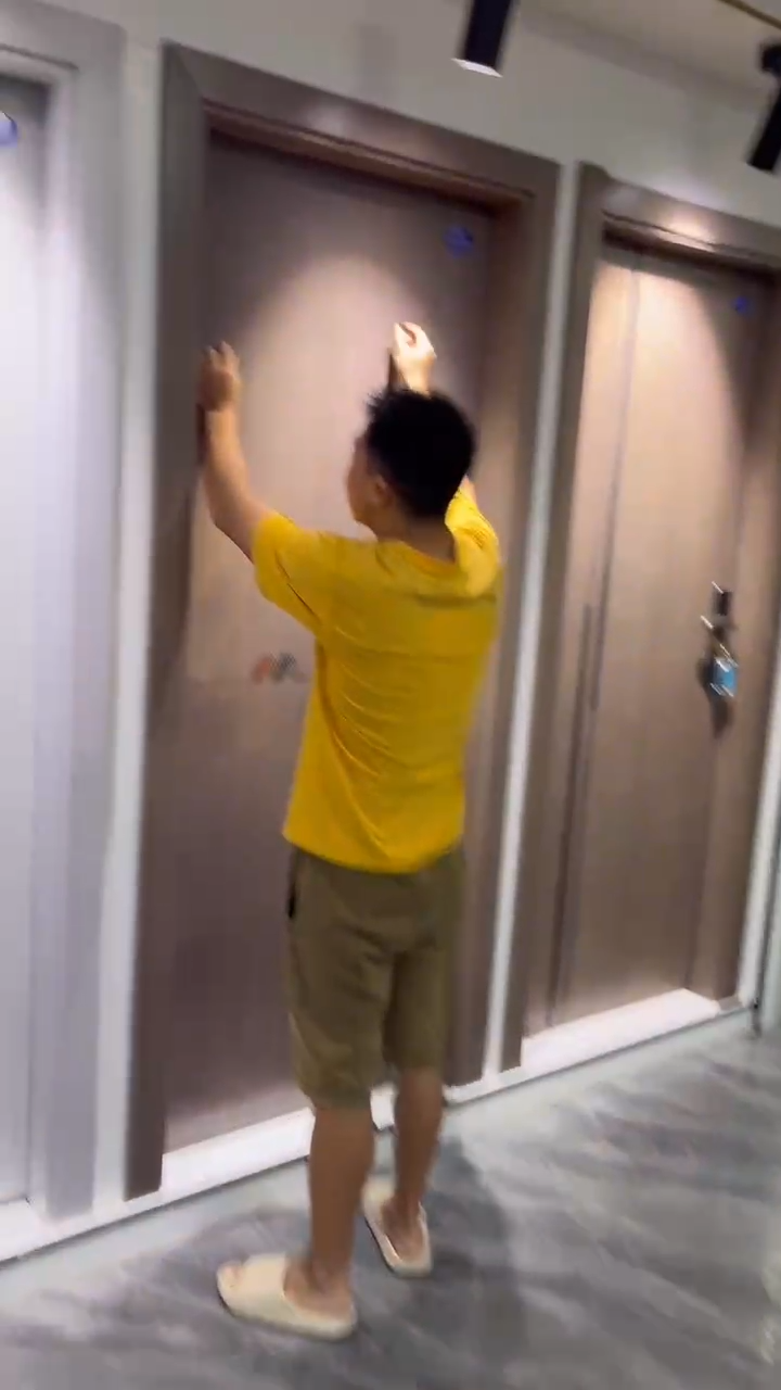 磁鐵不吸  非鋅合金  非鋼質門 全不銹鋼房間門 臥室門 工程門 室內門廠家 視頻