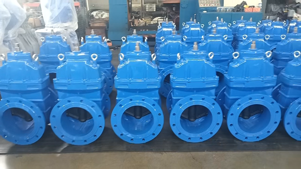 暗桿軟密封閘閥 視頻