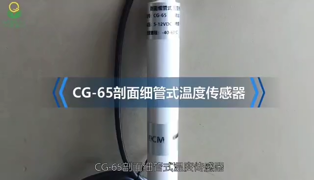 細管溫度傳感器采用分層設點的觀測結構 視頻