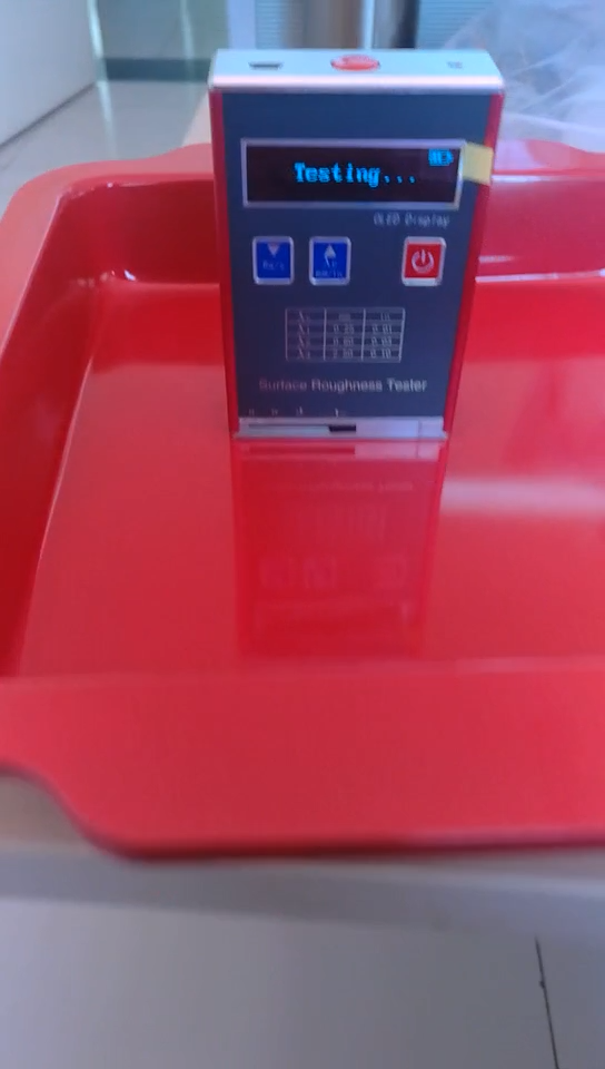TR110A粗糙度儀測(cè)量漆盤(pán)視頻