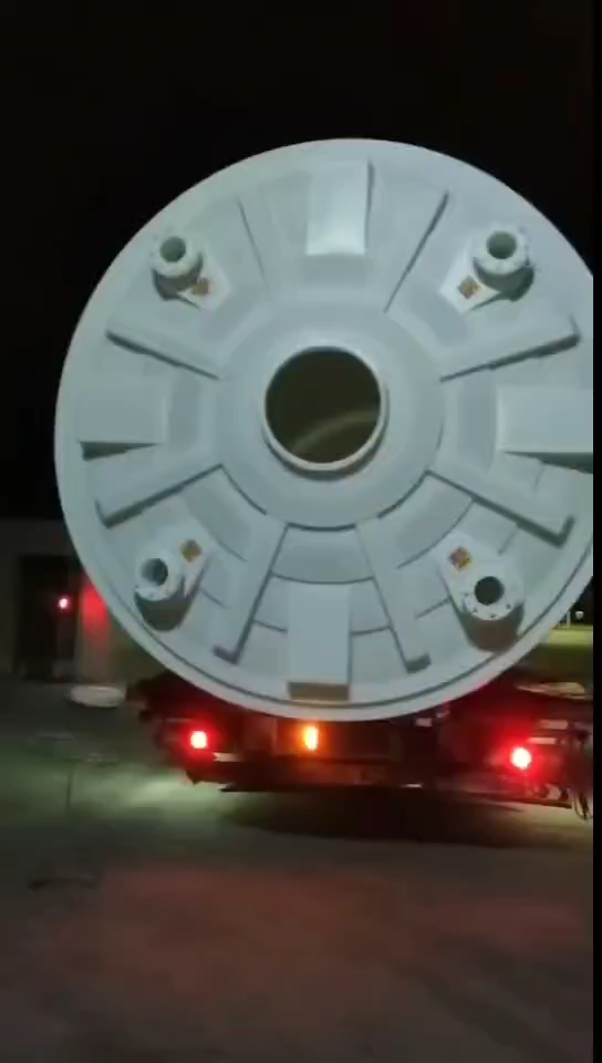 60噸大型塑料水塔 PE儲水罐 湖北孝感廠家 60立方防腐儲罐 視頻