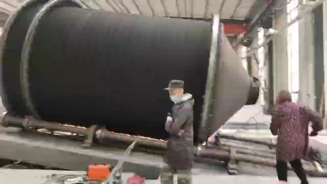 50噸石英砂錐底酸洗罐PE材質防腐塑料反應桶 視頻