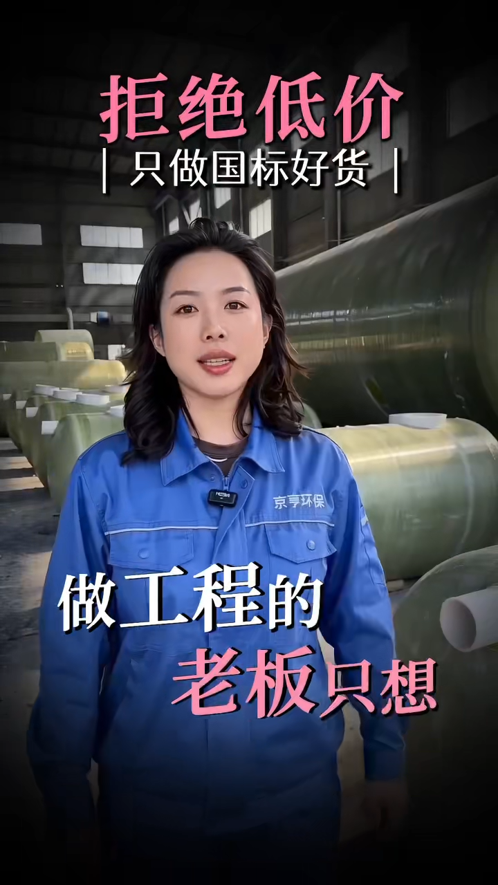 建筑工程玻璃鋼化糞池 視頻